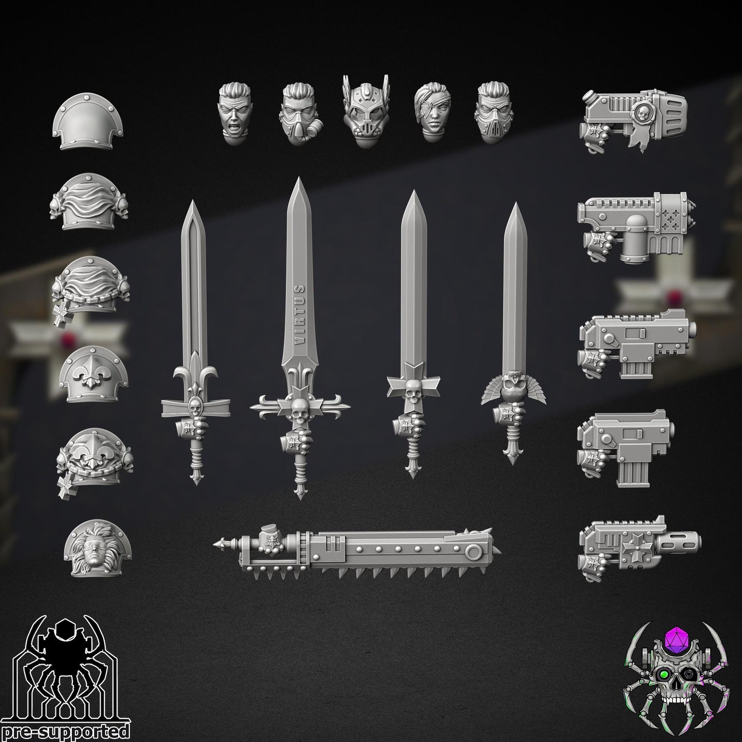 Widows Erelim Squad (BuildKit)- Eight Legs Miniatures