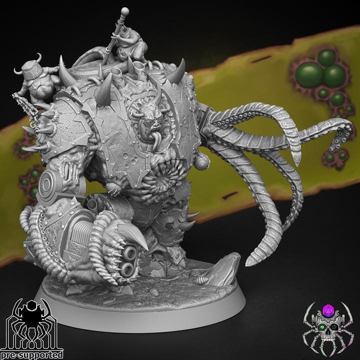 Plague Bringers Beast of Decay- Eight Legs Miniatures