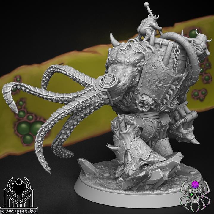 Plague Bringers Beast of Decay- Eight Legs Miniatures