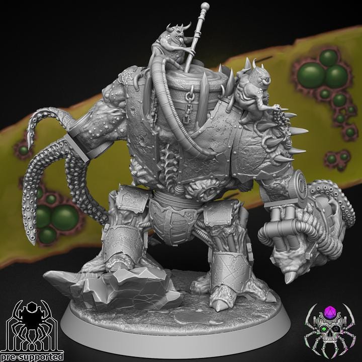 Plague Bringers Beast of Decay- Eight Legs Miniatures