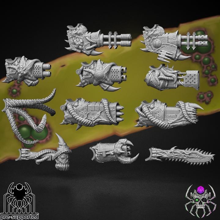 Plague Bringers Beast of Decay- Eight Legs Miniatures