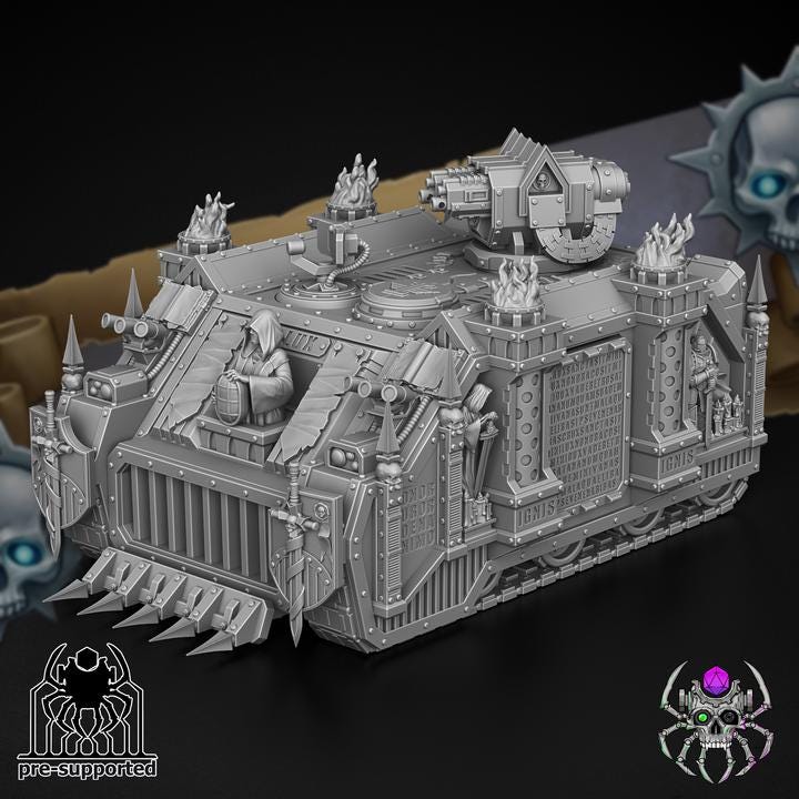 Demon Hunters APC- Eight Legs Miniatures
