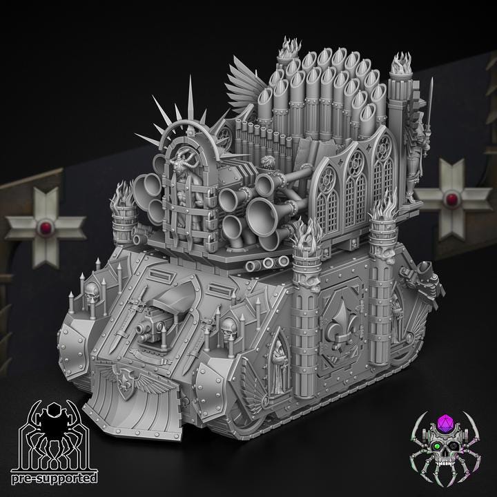 The Widows Hight Perfect APC- Eight Legs Miniatures