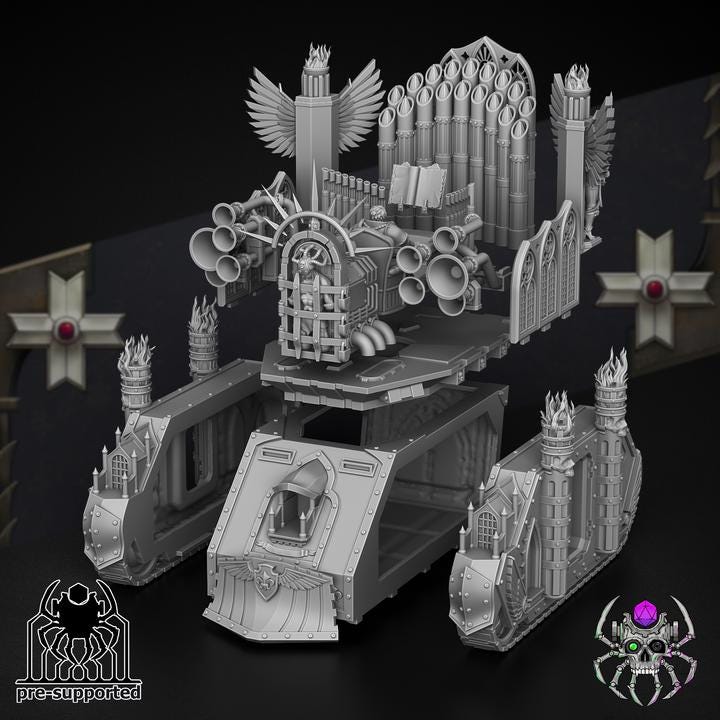 The Widows Hight Perfect APC- Eight Legs Miniatures