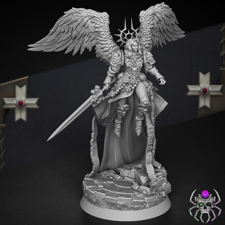 Archangel of Revenge- Eight Legs Miniatures