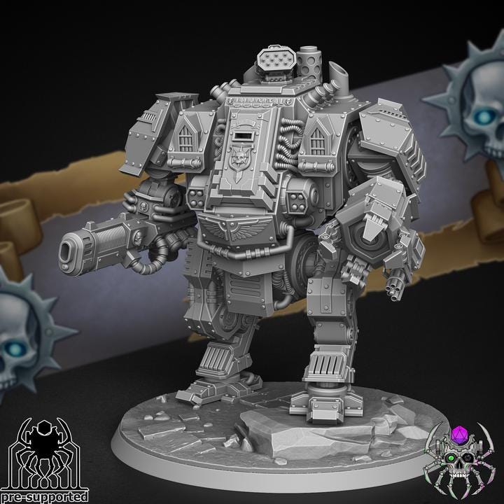 Demon Hunters Eternal Protector- Eight Legs Miniatures