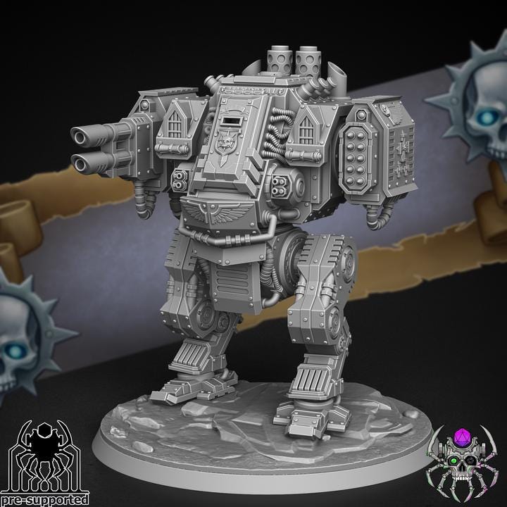 Demon Hunters Eternal Protector- Eight Legs Miniatures