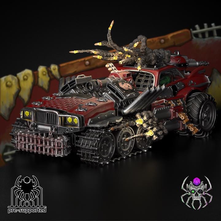 MadScrapTruck- Eight Legs Miniatures