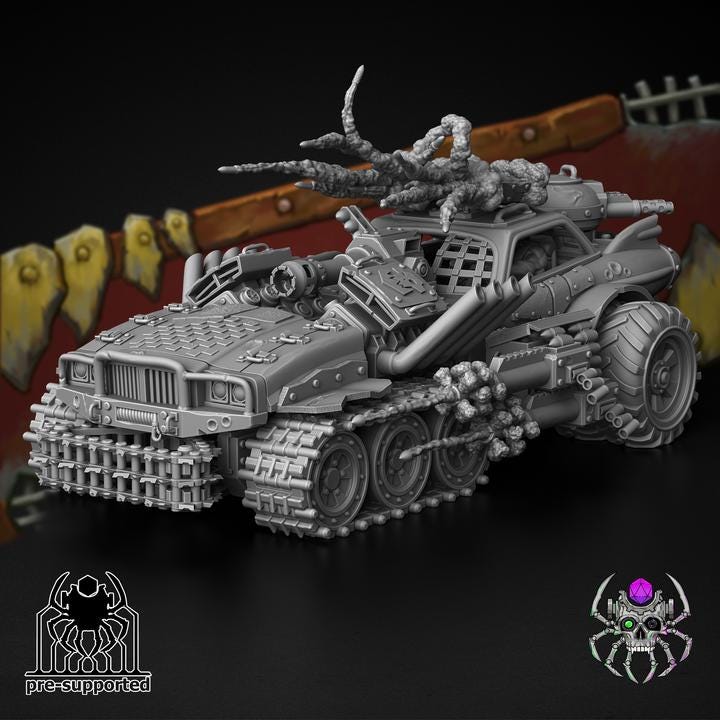MadScrapTruck- Eight Legs Miniatures