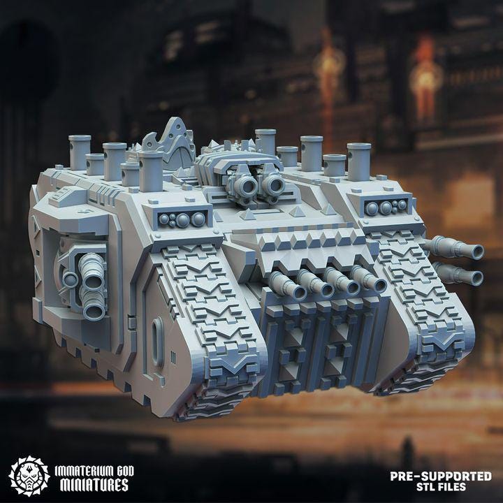 Mechatank- Immaterium God -Heirs of the Dark Foundry Vol. III