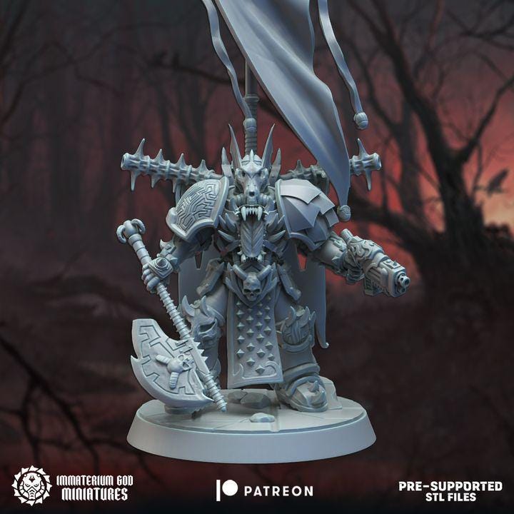 Bloodbringer (hero)- Immaterium God - Lords of the Cursed Realm Vol. IV
