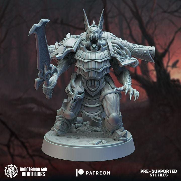 Winged Shadows (5models)- Immaterium God - Lords of the Cursed Realm Vol. IV