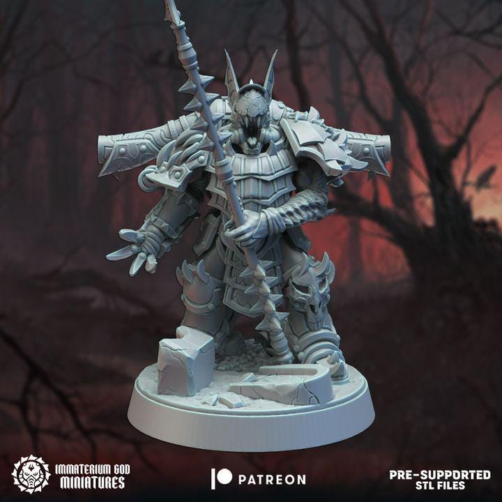 Winged Shadows (5models)- Immaterium God - Lords of the Cursed Realm Vol. IV