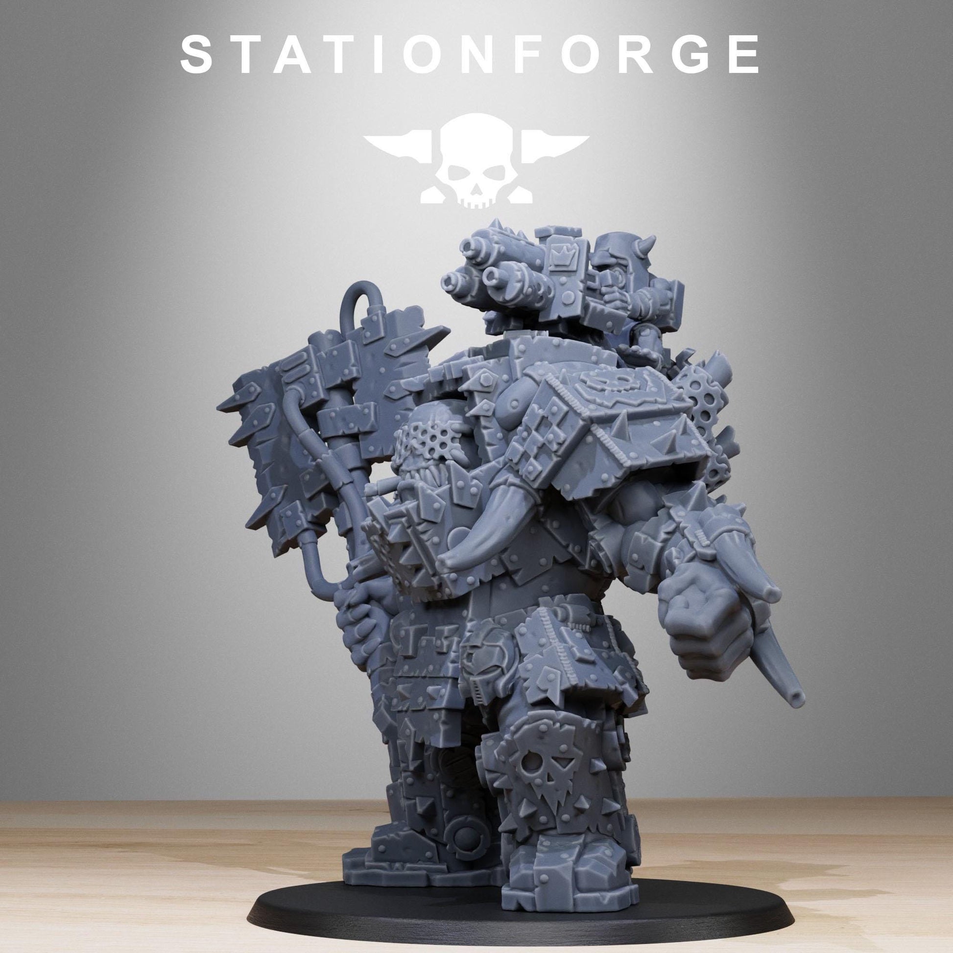 Orkaz Commander- Station Forge