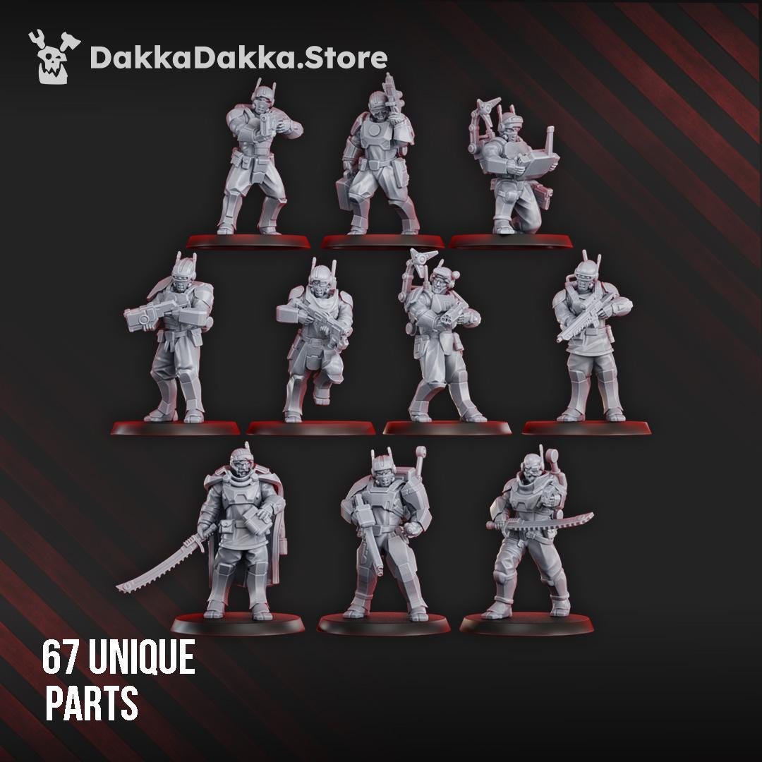 MSC Сircumsolar Infantry Squad (build kit)- DakkaDakka Store