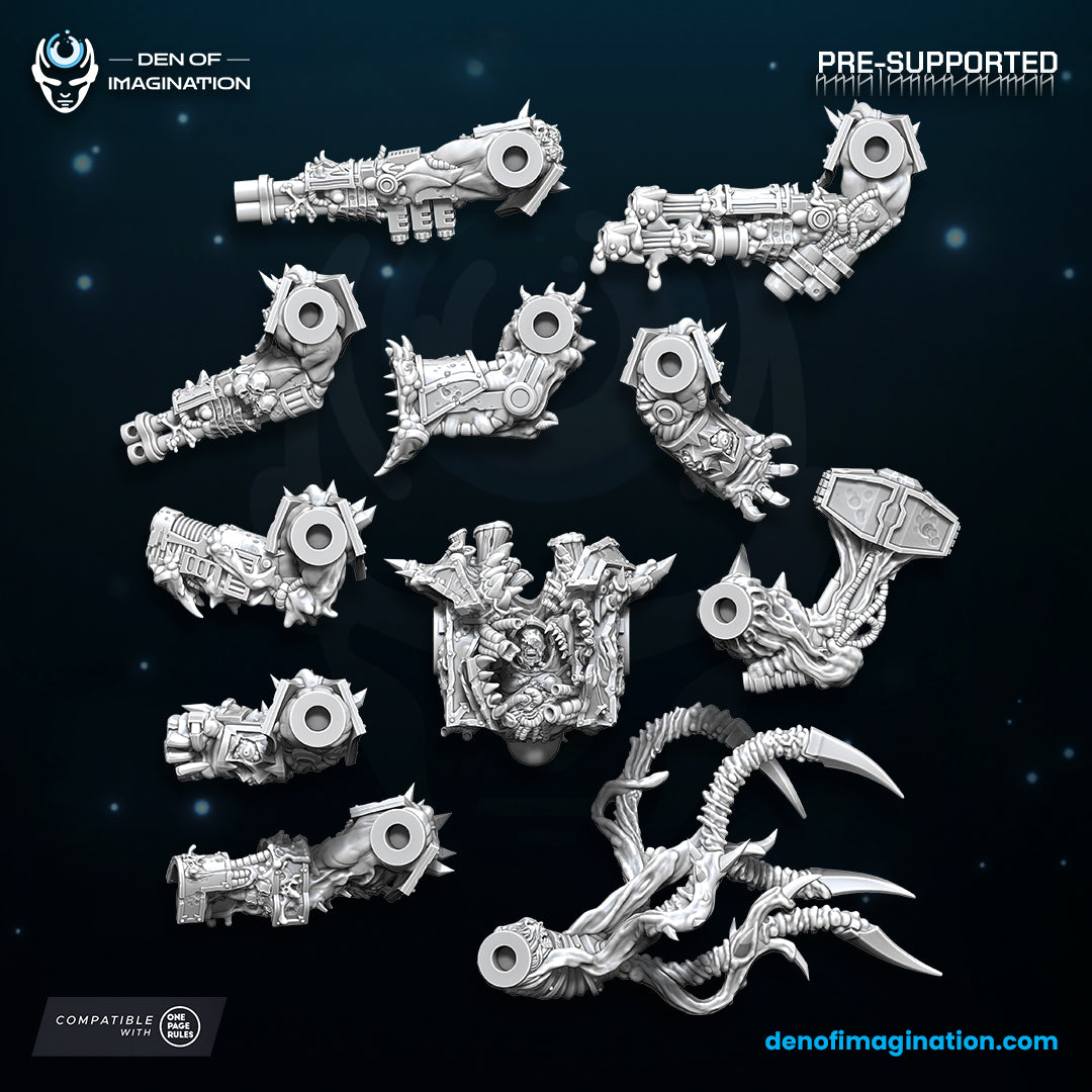 Chaos Plague - Juggernaut Multipart Set- Wild Mesh
