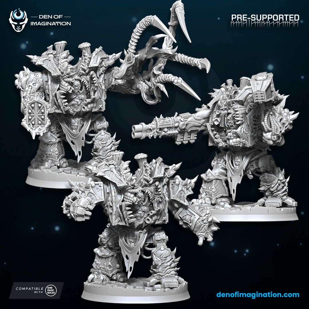 Chaos Plague - Juggernaut Multipart Set- Wild Mesh