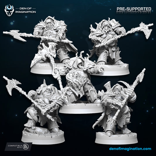 Chaos Plague - Plague Reapers Unit- Wild Mesh