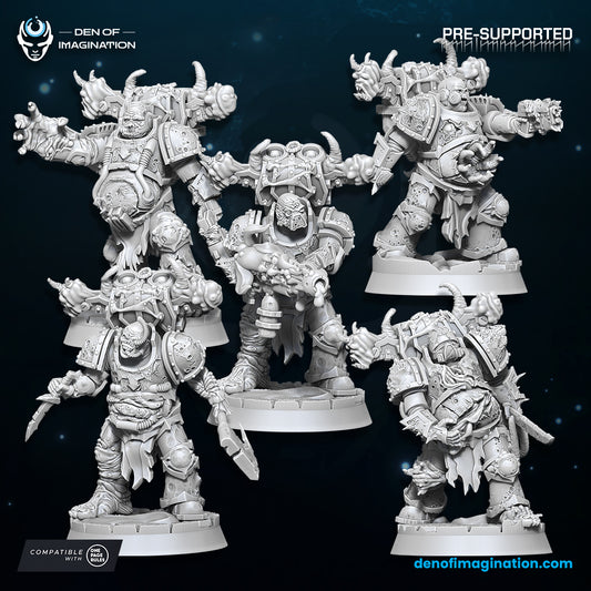 Chaos Plague - Plague Sons Unit - Wild Mesh