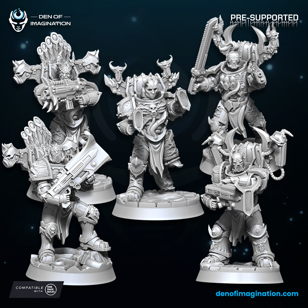 Lord of Excess & Eternal Protector Sons of the Storm- Wild Mesh
