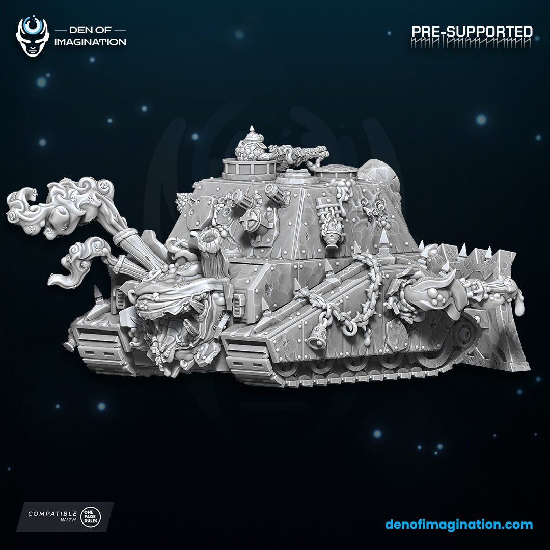 Chaos Plague - Plague Tank Multipart Set- Wild Mesh