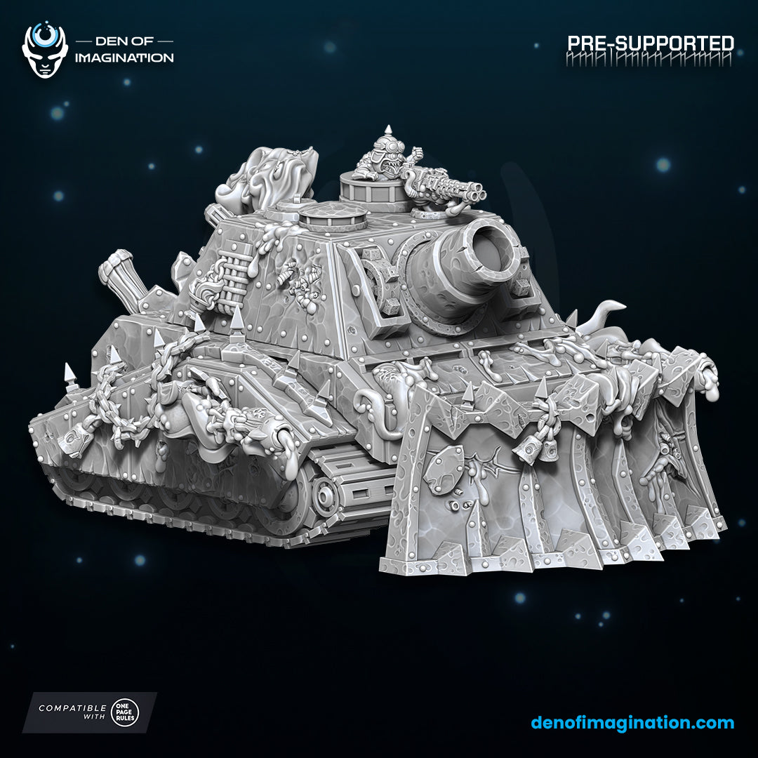 Chaos Plague - Plague Tank Multipart Set- Wild Mesh