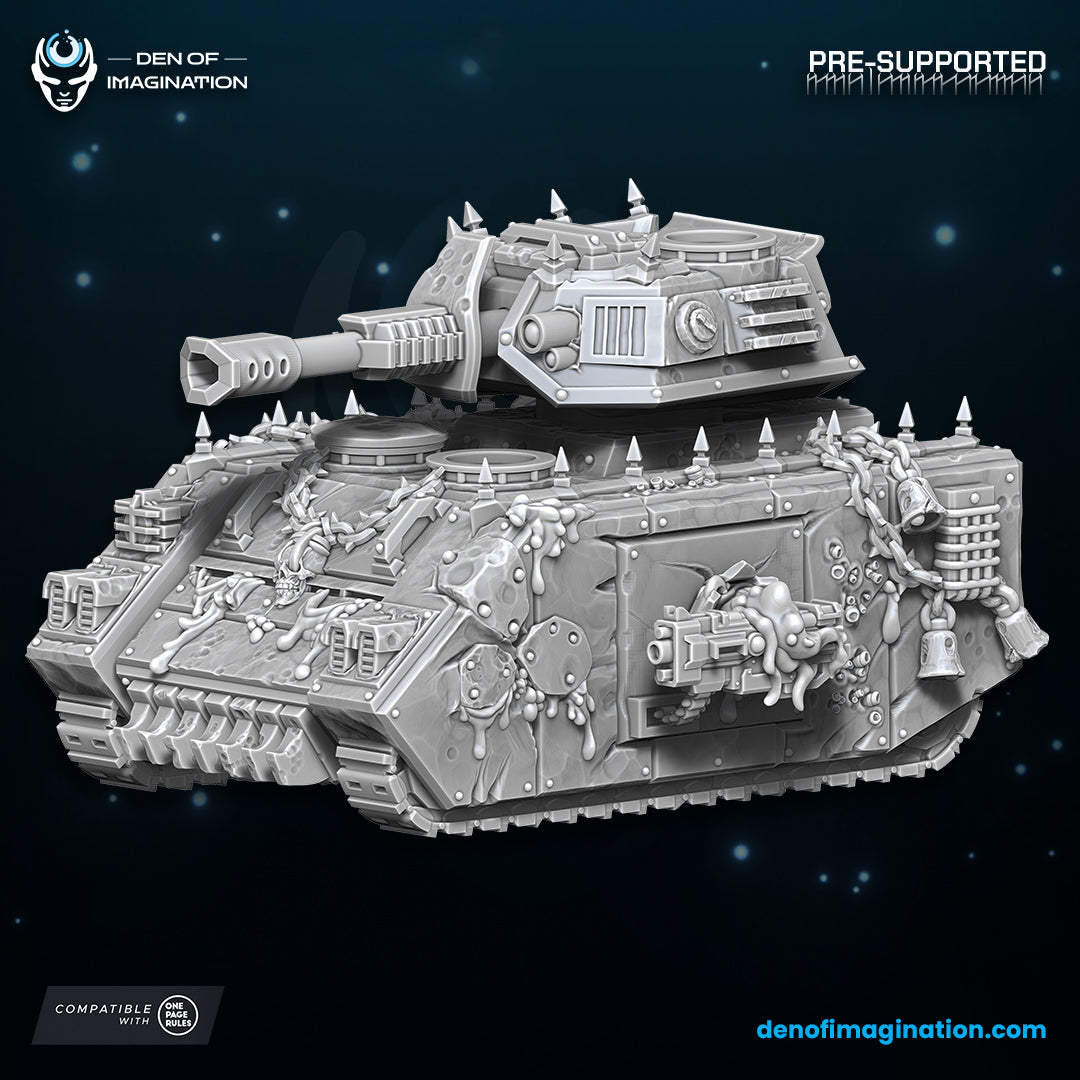 Chaos Plague - Transporter/Battle Tank bundle Multipart- Wild Mesh