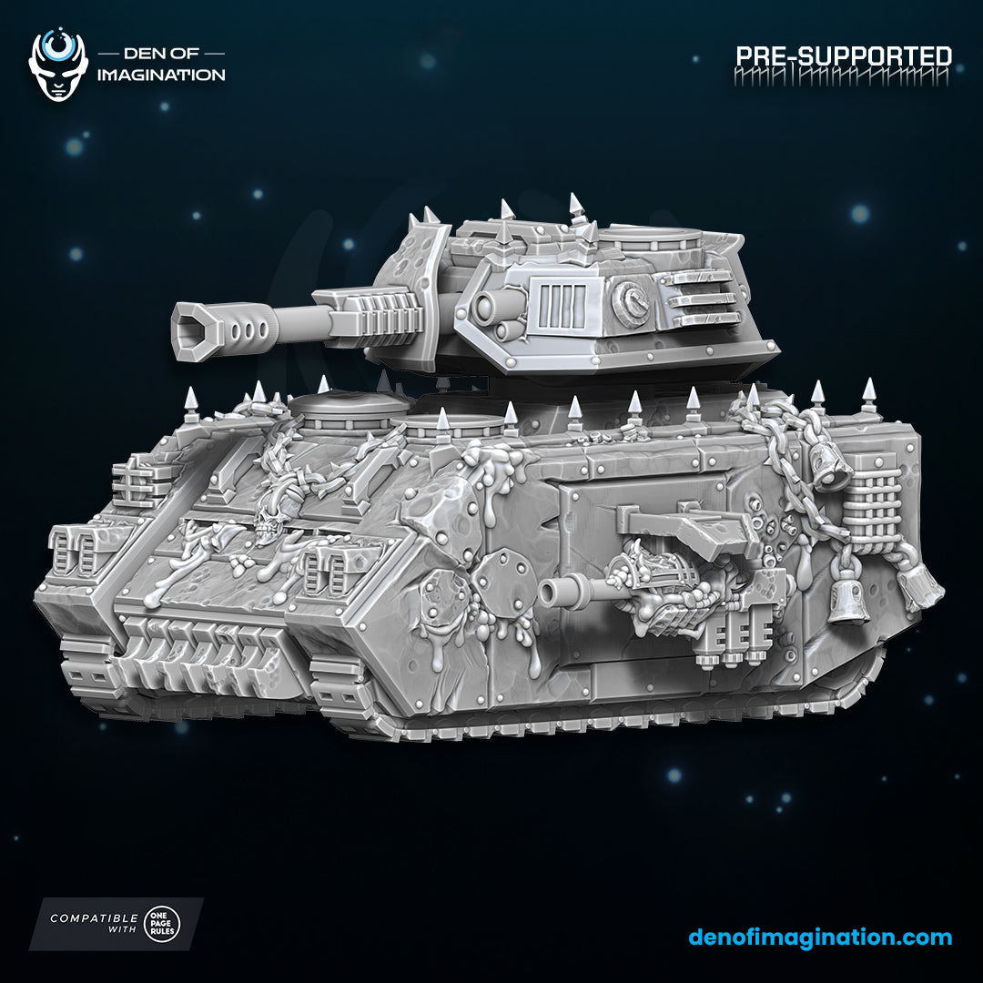 Chaos Plague - Transporter/Battle Tank bundle Multipart- Wild Mesh