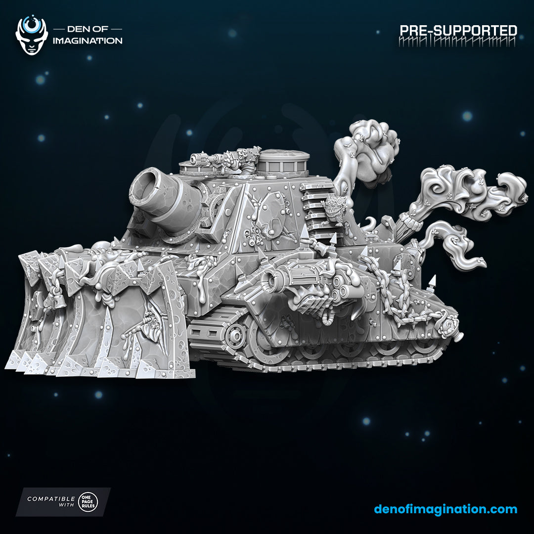 Chaos Plague - Plague Tank Multipart Set- Wild Mesh