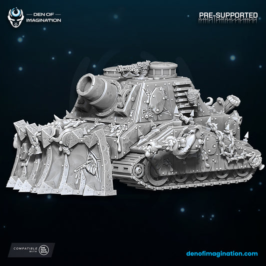 Chaos Plague - Plague Tank Multipart Set- Wild Mesh