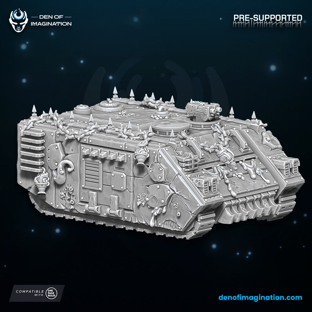 Chaos Plague - Transporter/Battle Tank bundle Multipart- Wild Mesh