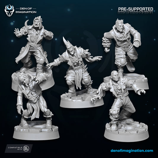 Chaos Plague - Plague Walkers Unit- Wild Mesh