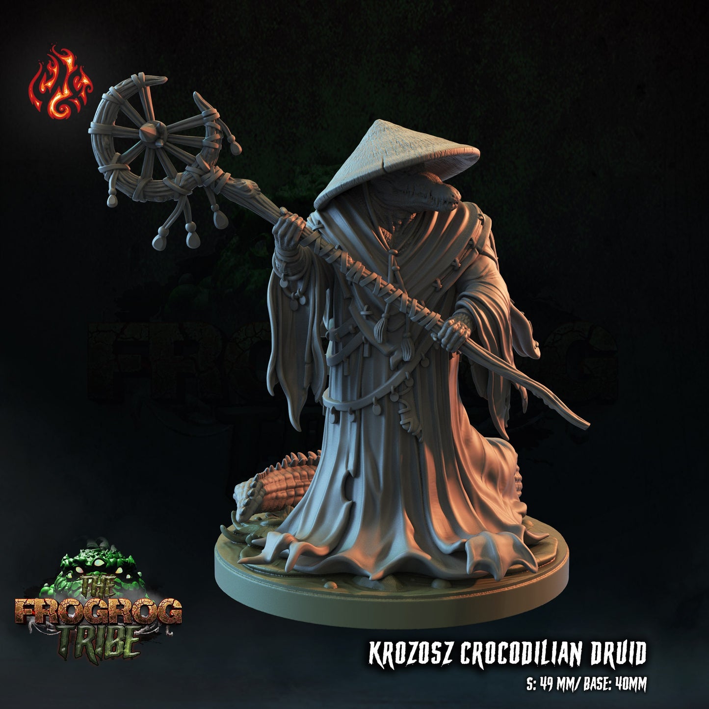 Frogrog, Krozosz The Druid- Crippled God Foundry