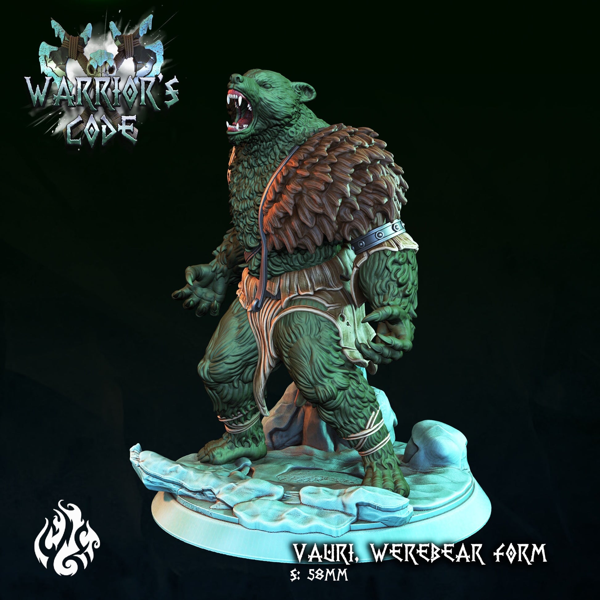 Vauri, Werebear form- Crippled God Foundry