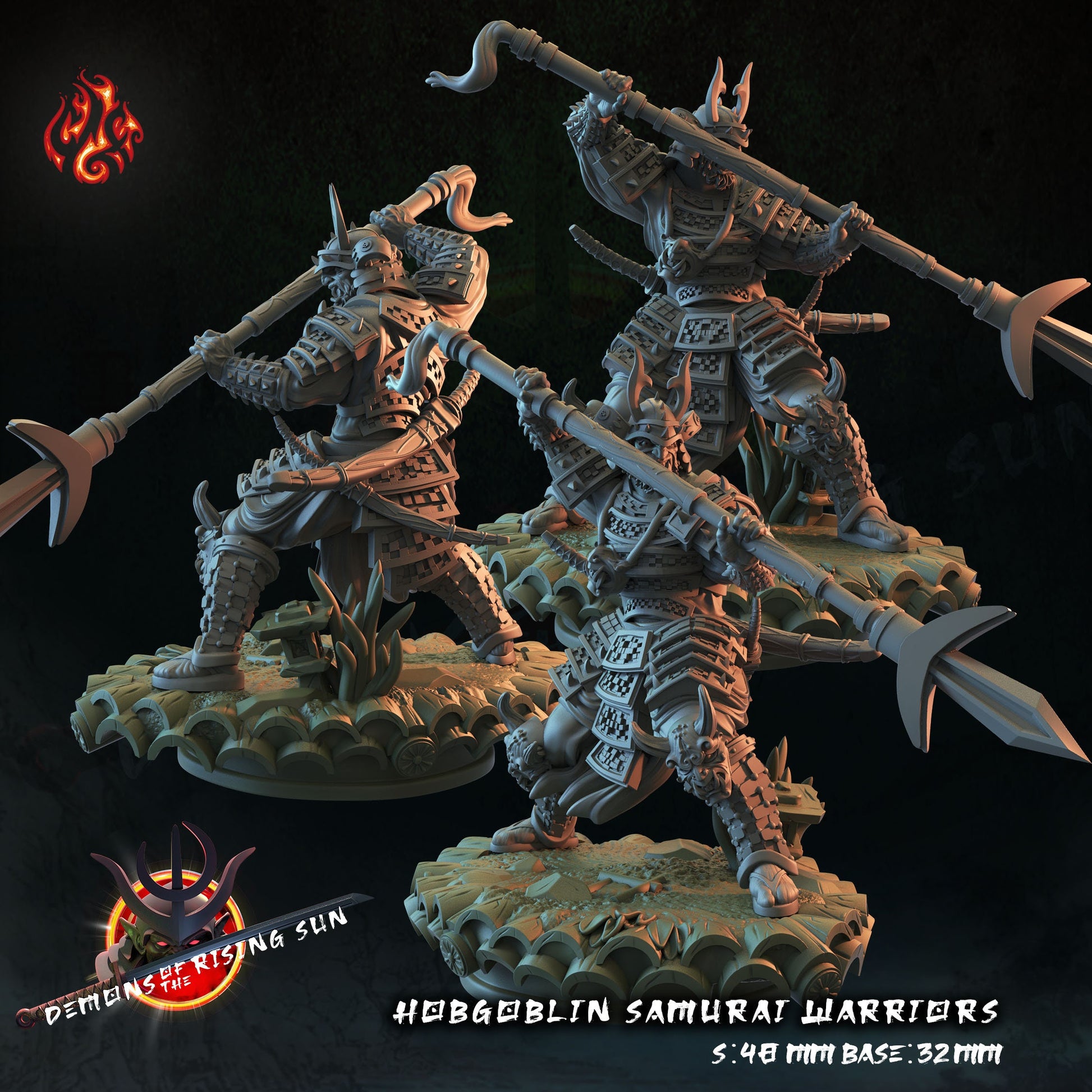 Hobgoblin Samurai Warriors- Crippled God Foundries