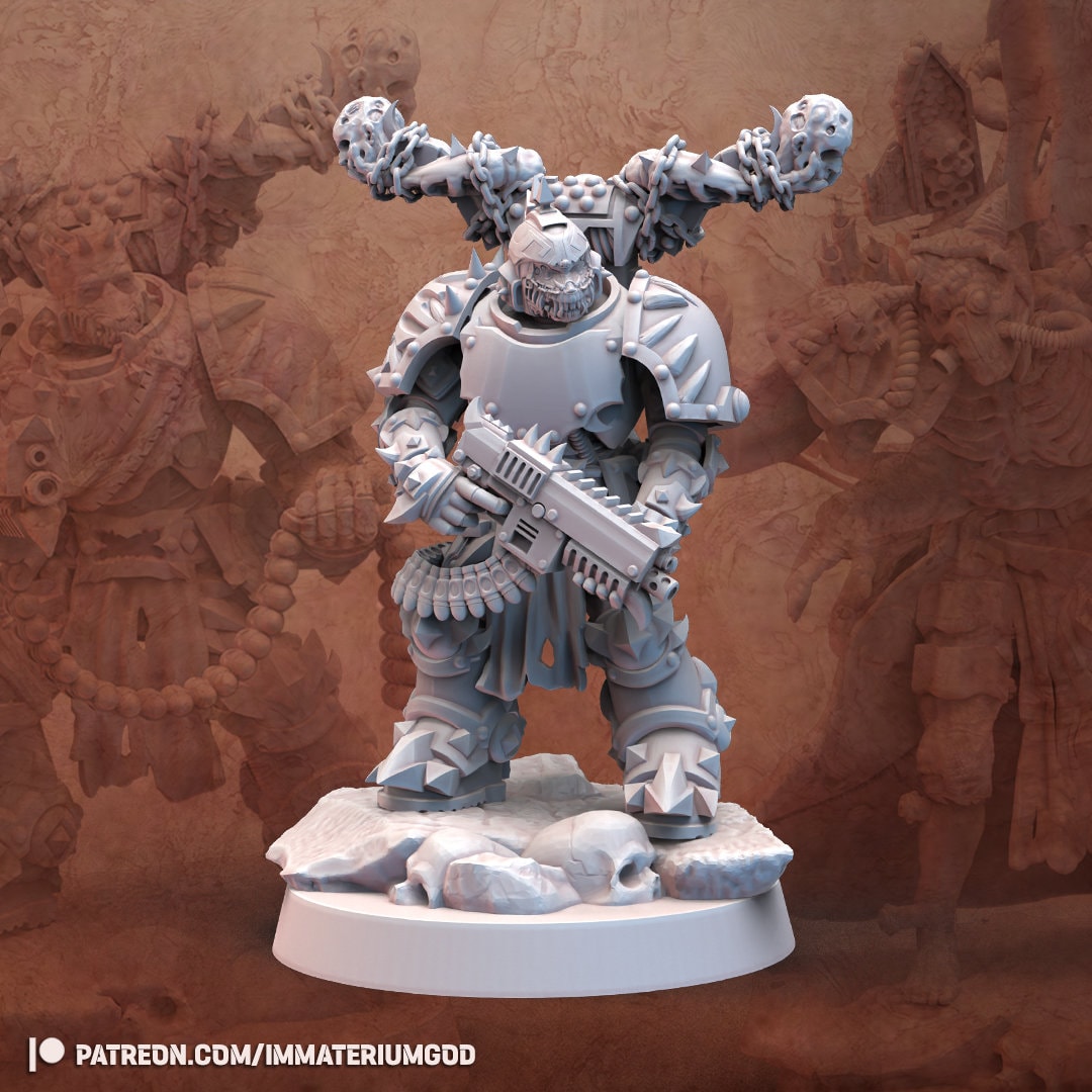 Desert scavengers Set 1 - Warriors- Immaterium God Miniatures