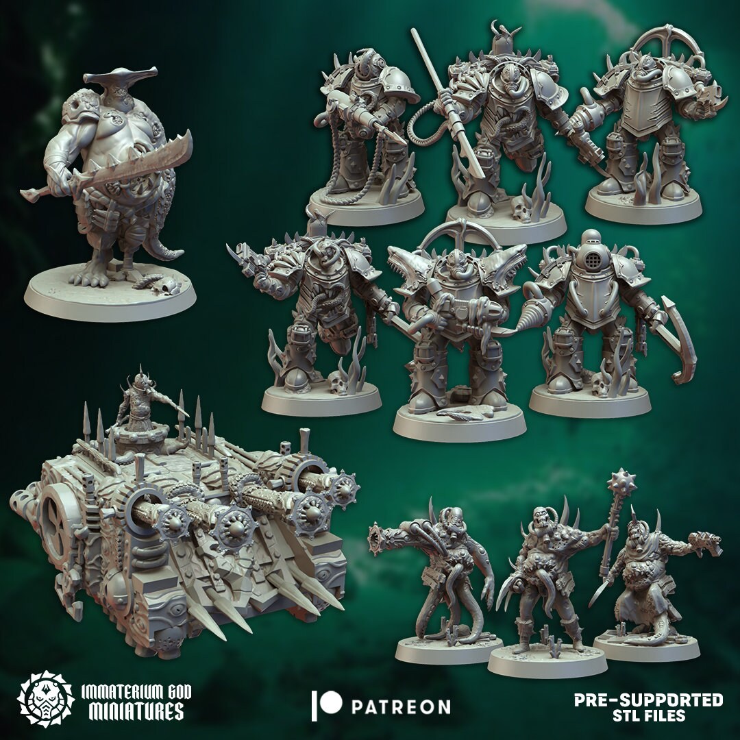 Rotten jaws- Immaterium God Miniatures