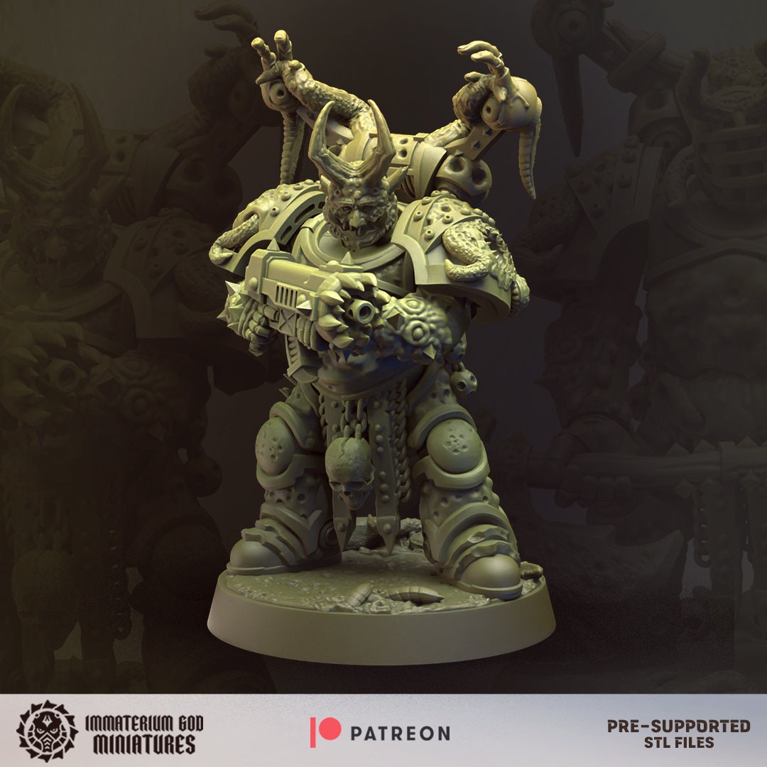 Decay soldiers - Warriors- Immaterium God Miniatures