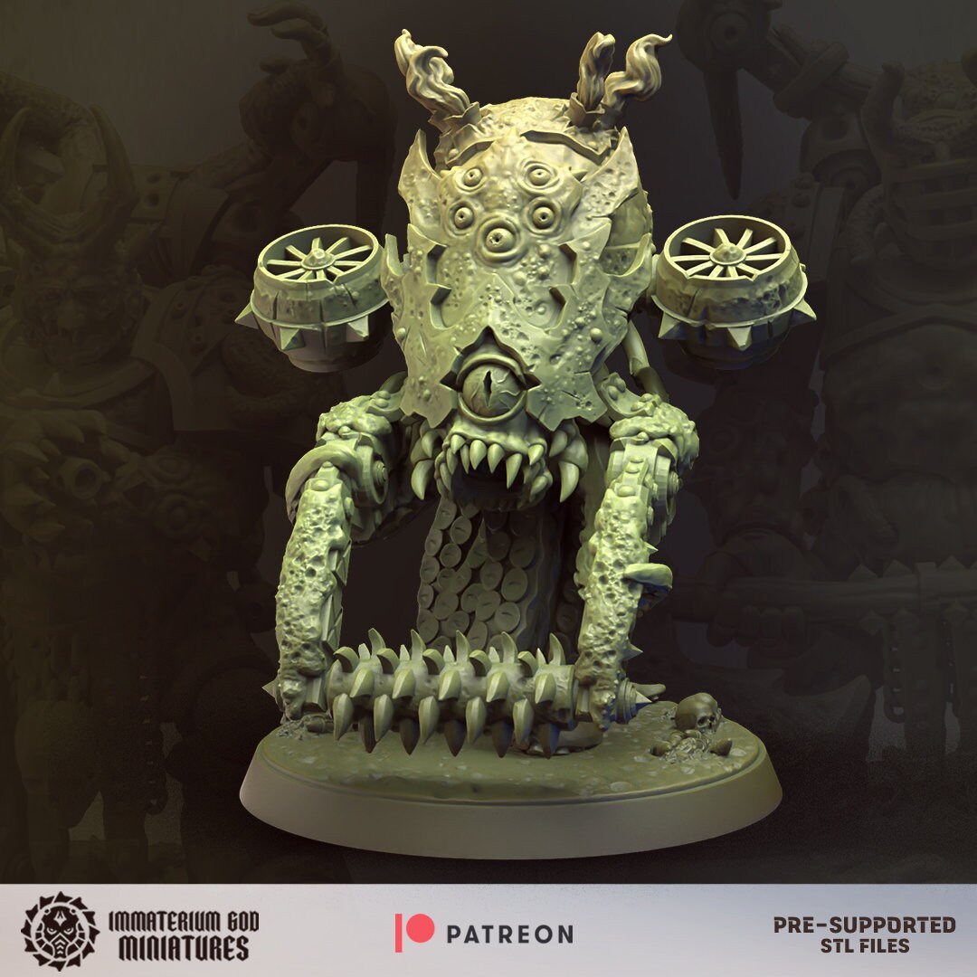 Plague crusher & spreader- Immaterium God Miniatures