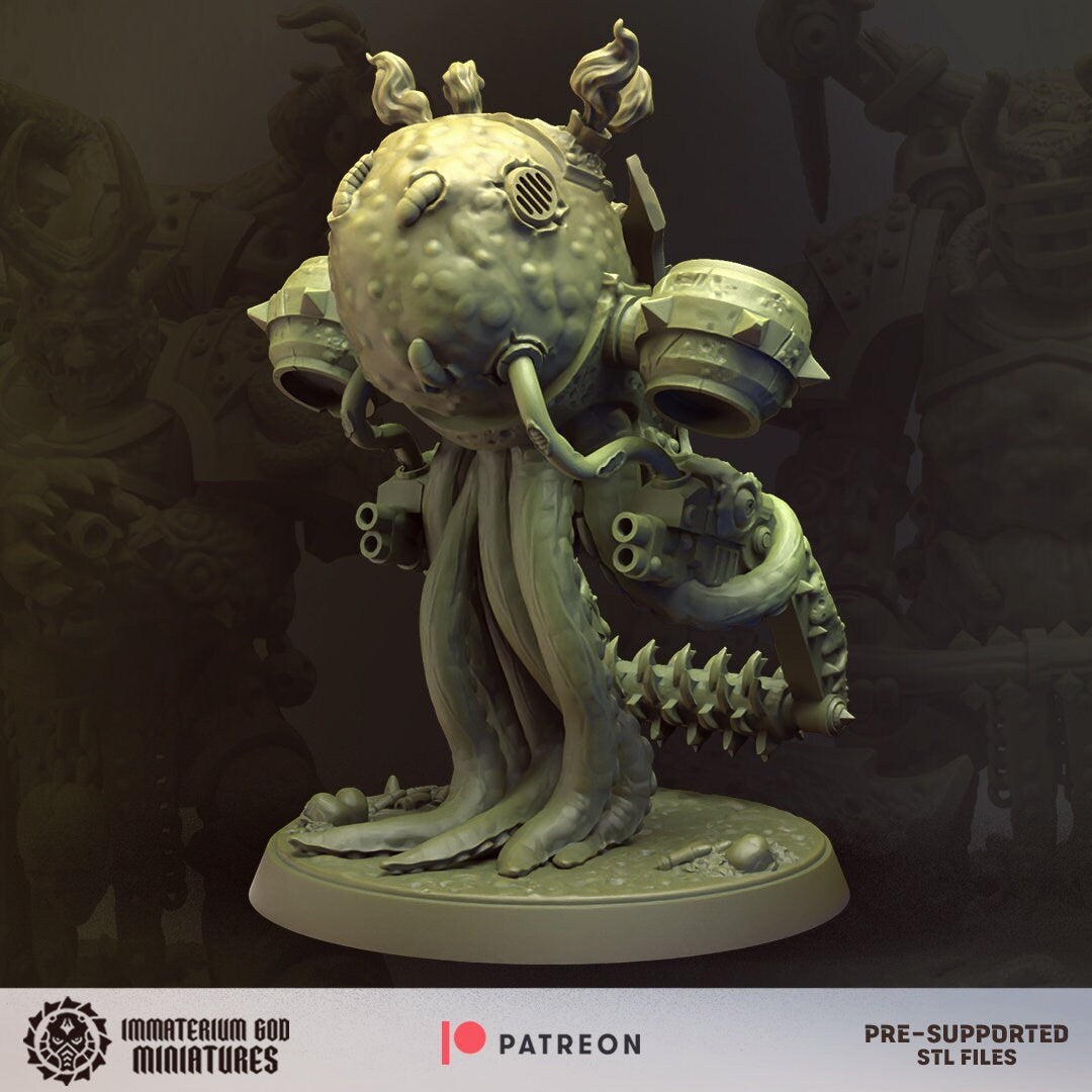 Plague crusher & spreader- Immaterium God Miniatures