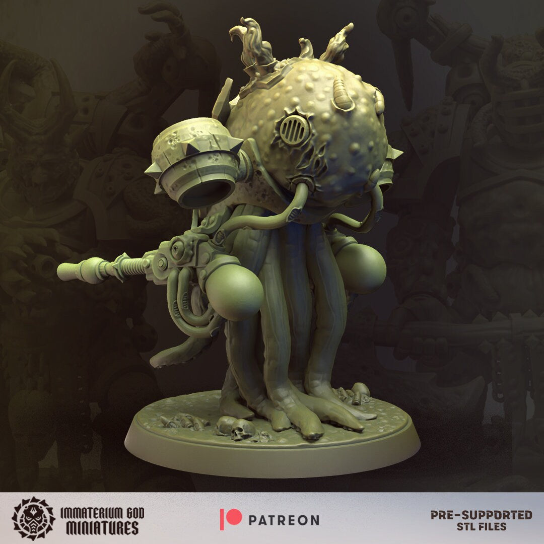 Plague crusher & spreader- Immaterium God Miniatures