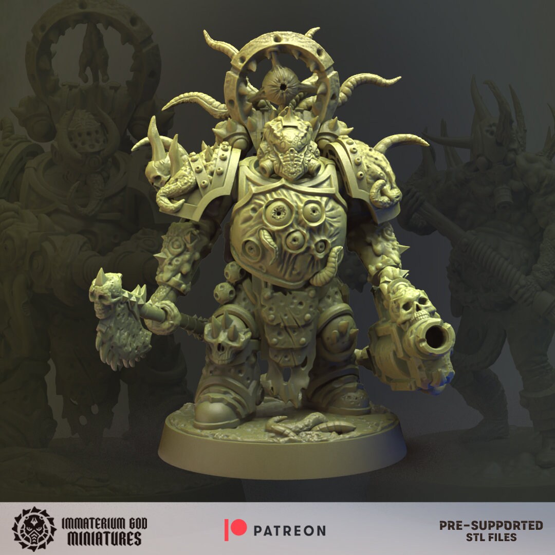 Decay soldiers - Annihilators- Immaterium God Miniatures