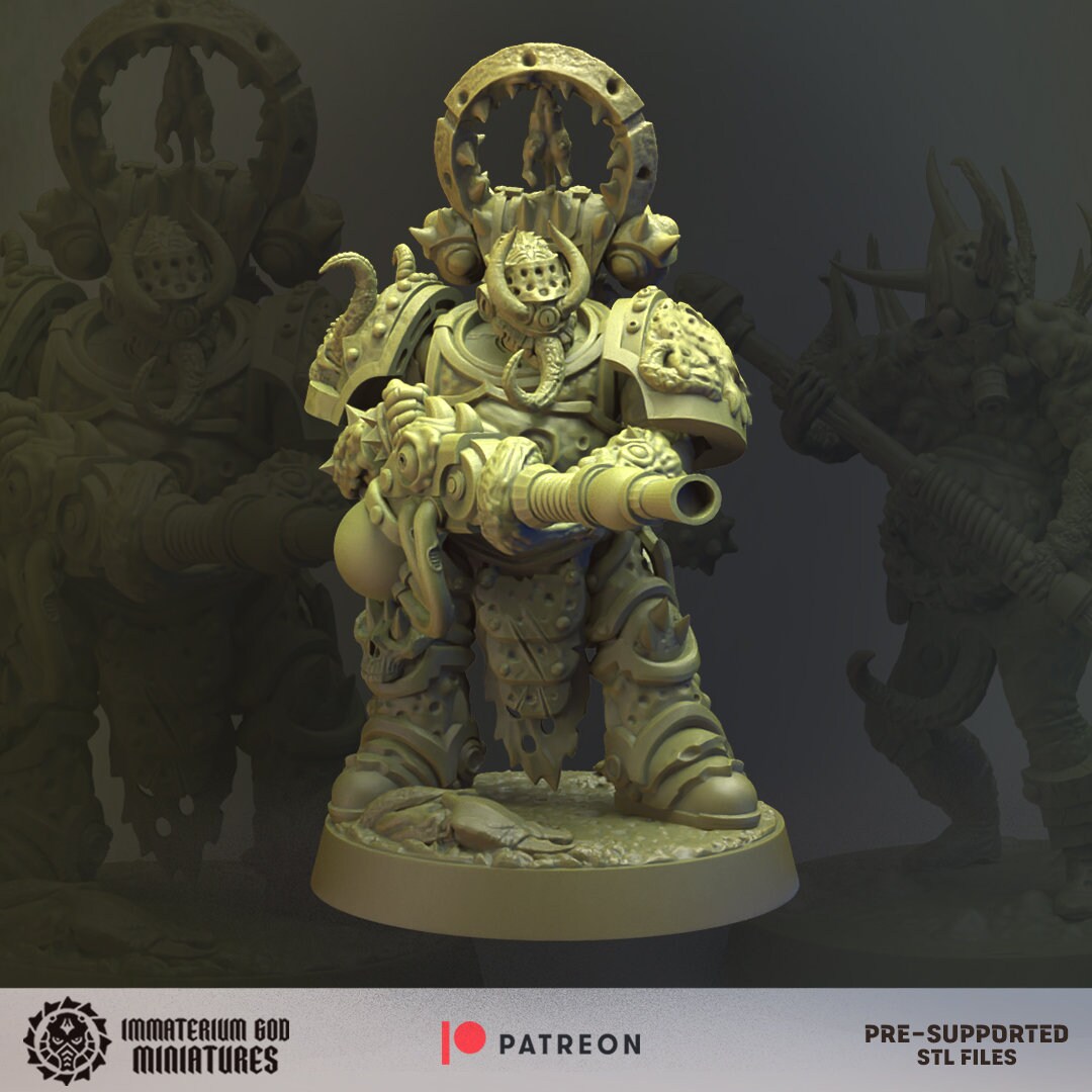 Decay soldiers - Annihilators- Immaterium God Miniatures