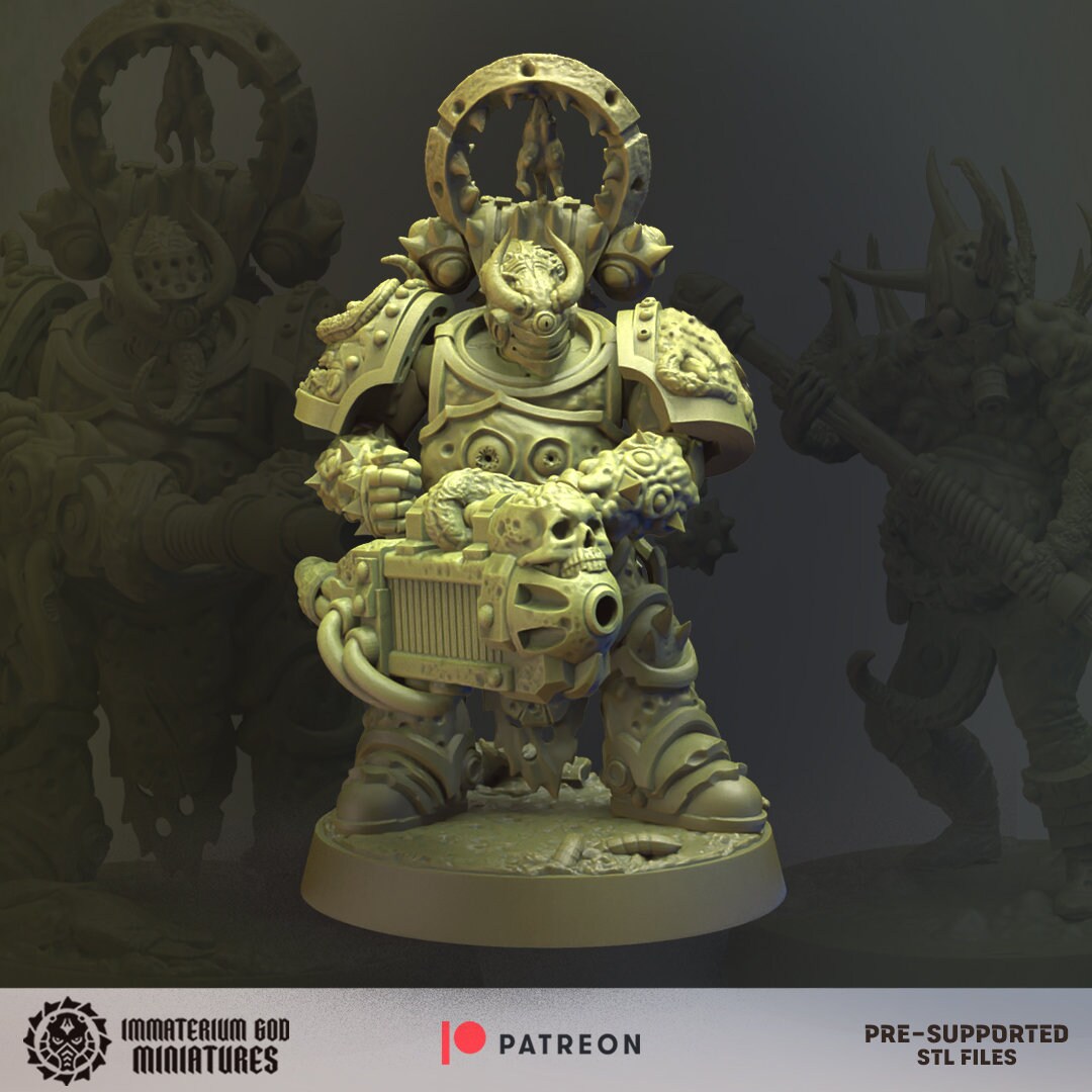 Decay soldiers - Annihilators- Immaterium God Miniatures