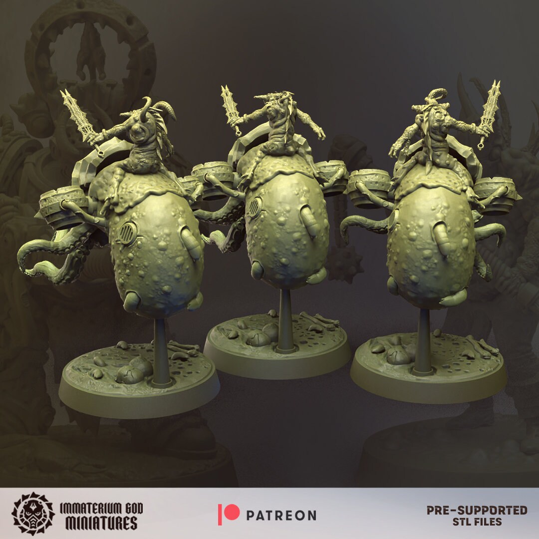 Blind riders set- Immaterium God Miniatures