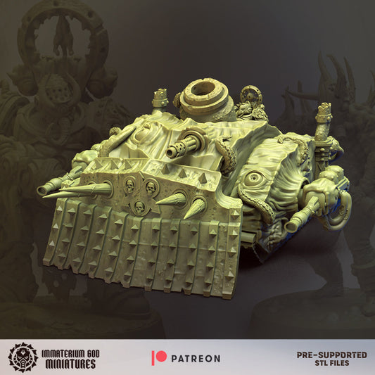 Plague bomber (tank) - Immaterium God Miniatures