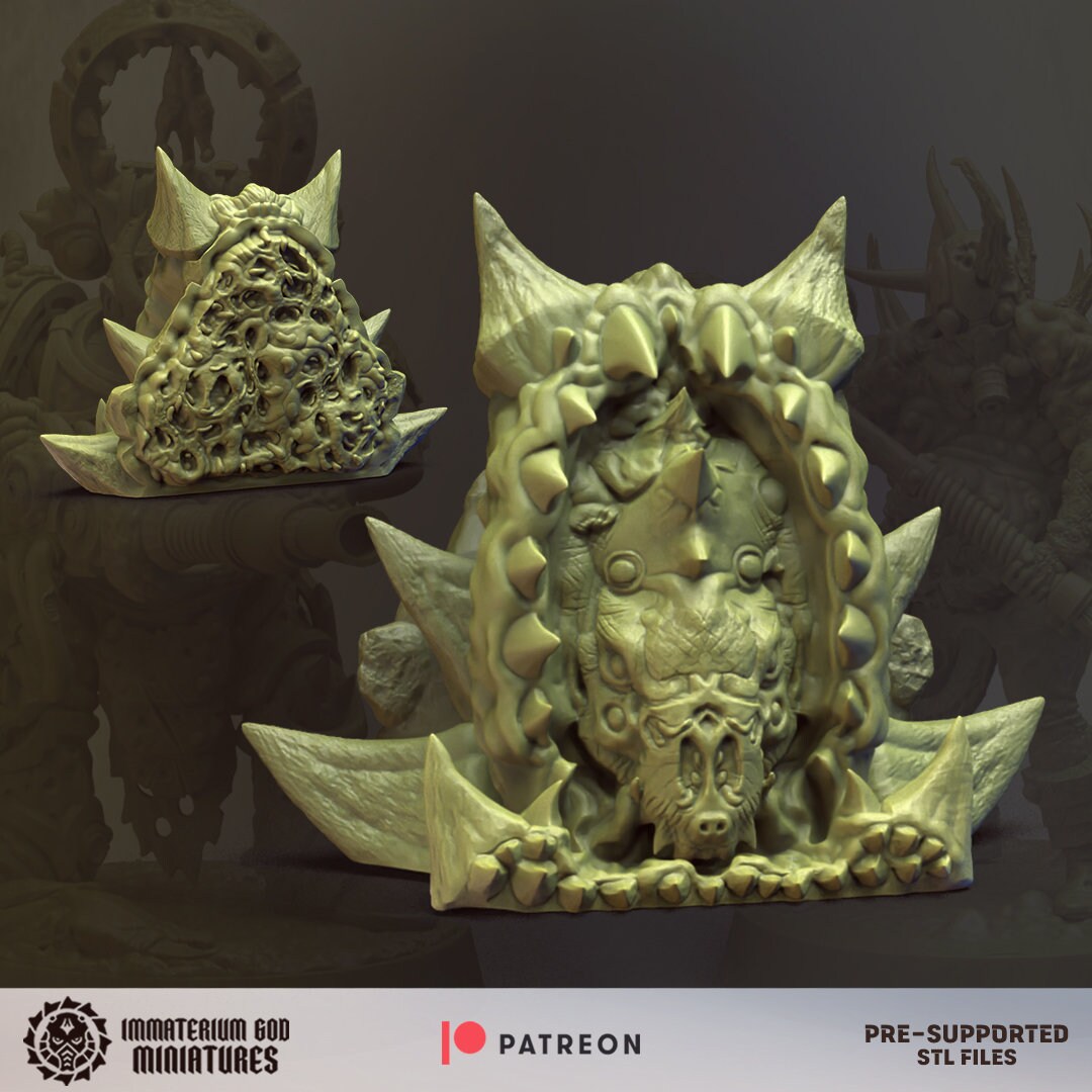 Decay soldiers bits Vol. II & Terrain- Immaterium God Miniatures