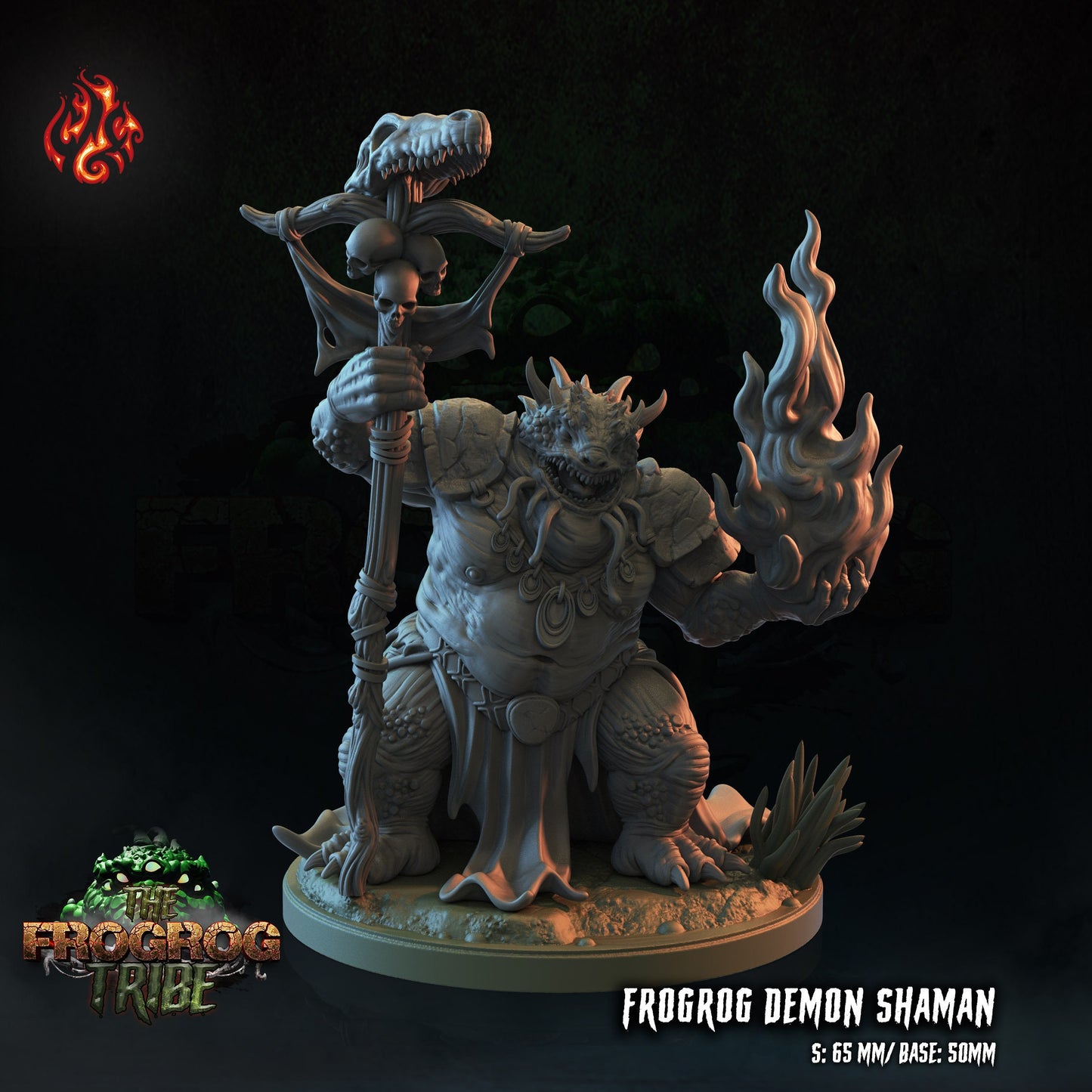 Frogrog, Demon Shaman- Crippled God Foundry