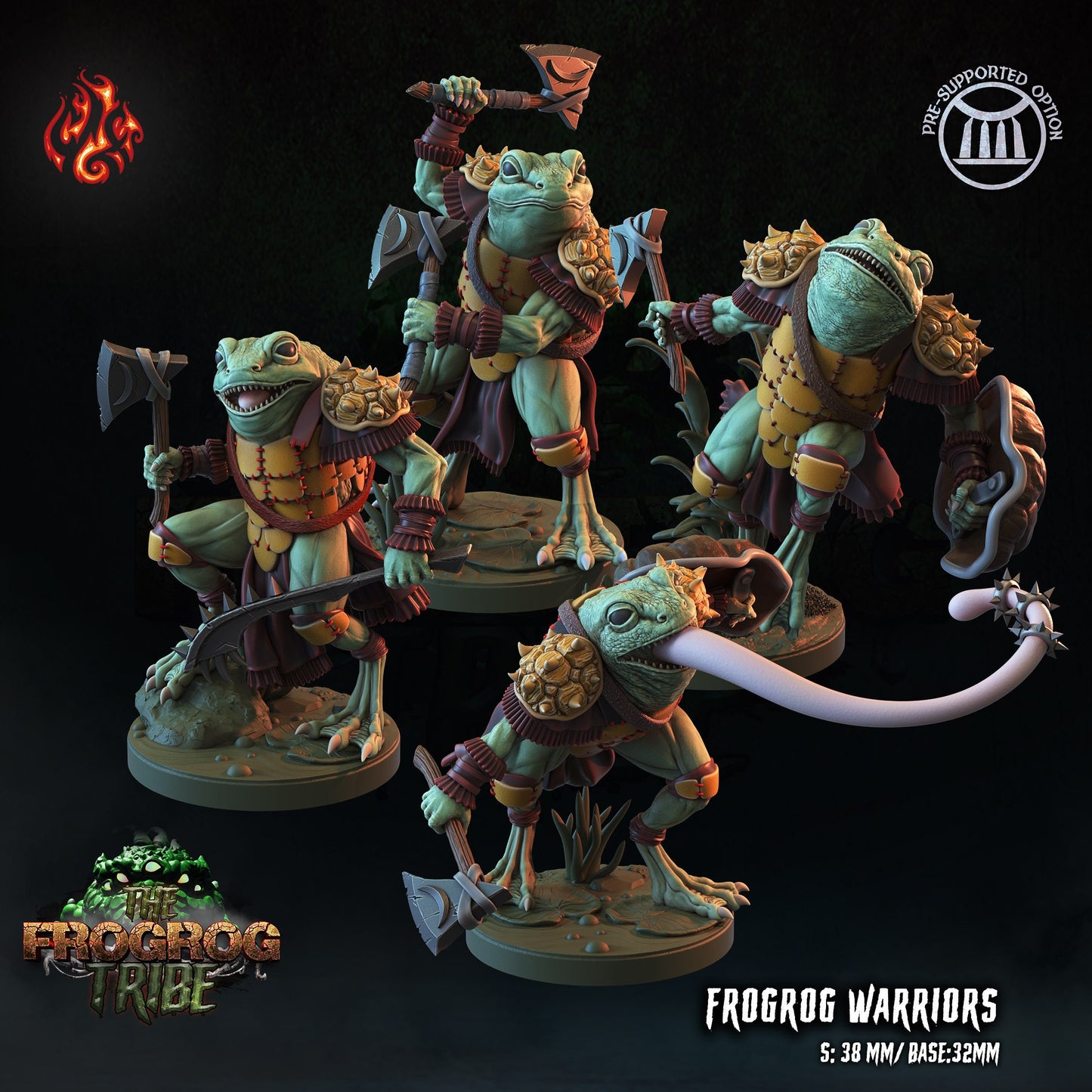 Frogrog, Frog Warriors- Crippled God Foundry