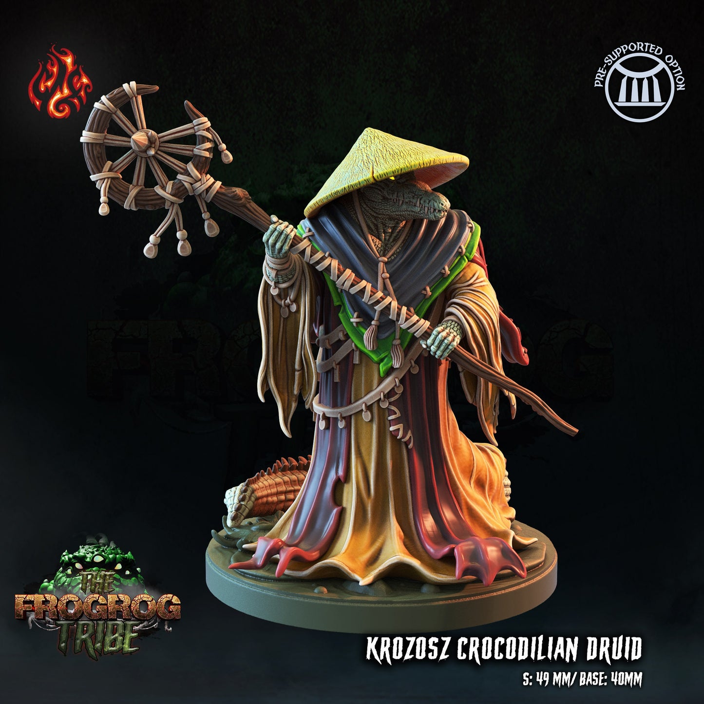 Frogrog, Krozosz The Druid- Crippled God Foundry